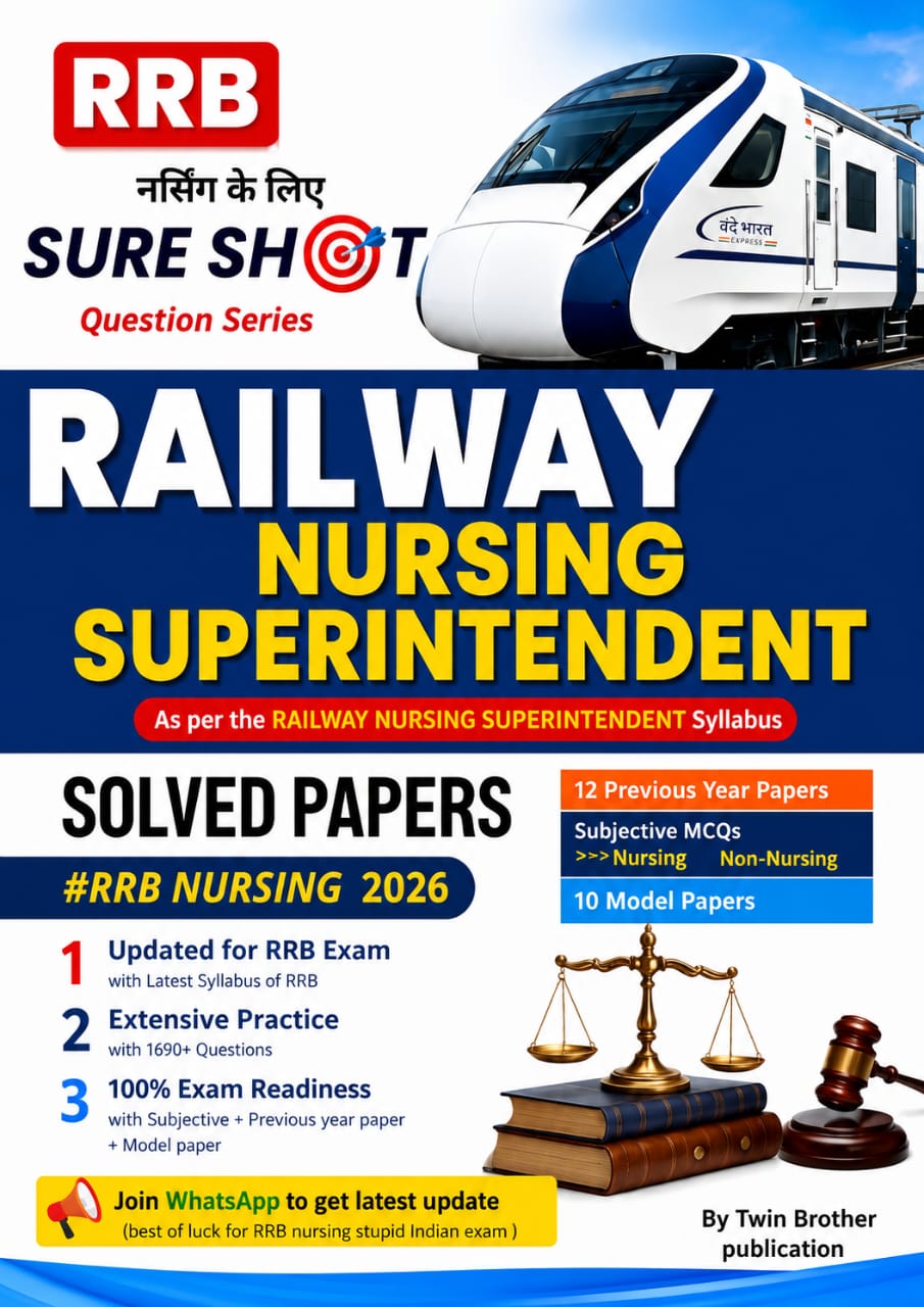Rrb nursing supretendent previous year question papers